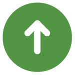 Ícone de seta para cima